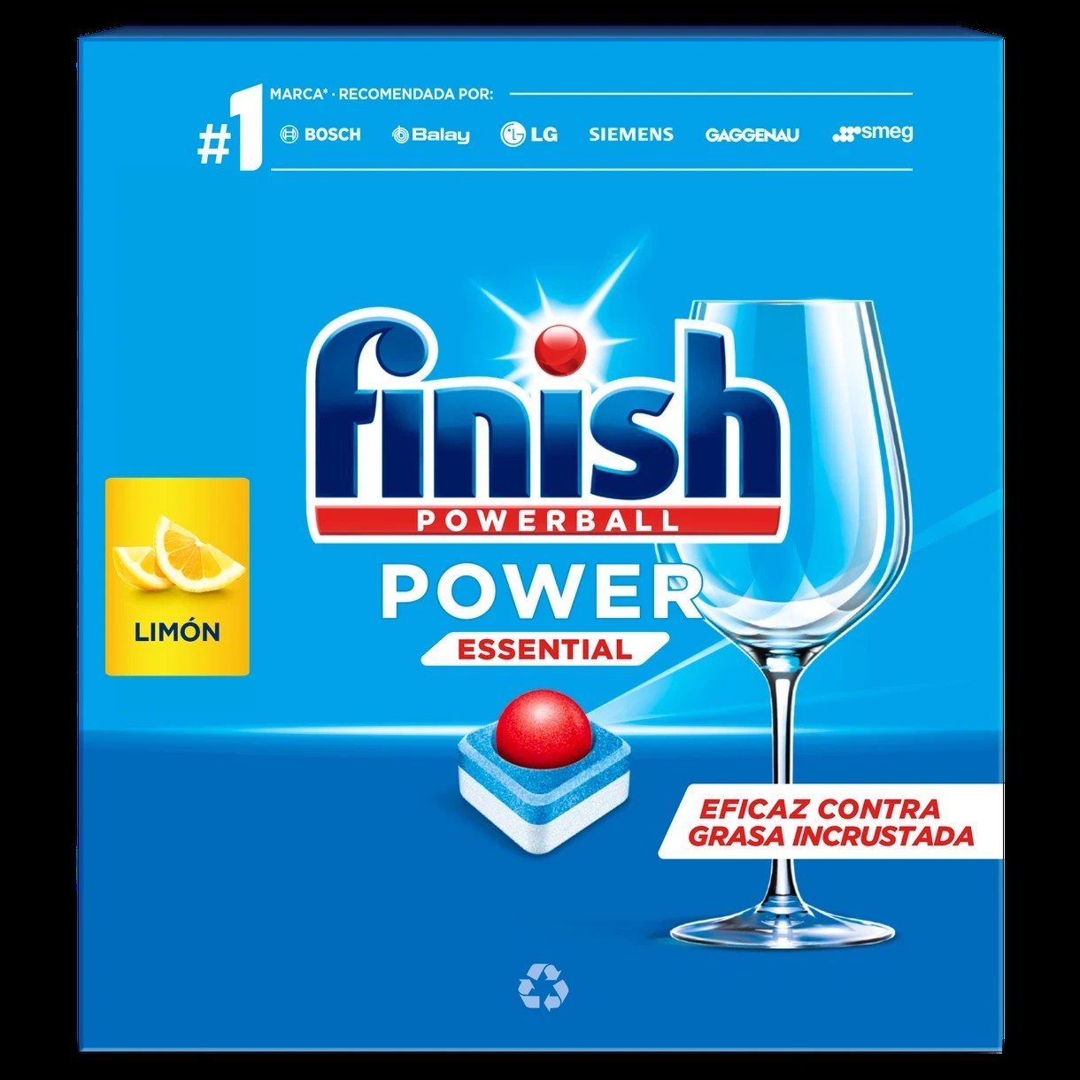 FINISH LAVAVAJILLAS QUANTUN LIMON/REGULAR 34+12 PAST NEW.