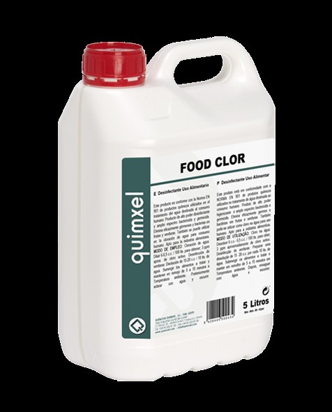 FOOD-CLOR 05 LT. Desinfectante Uso Alimentario
