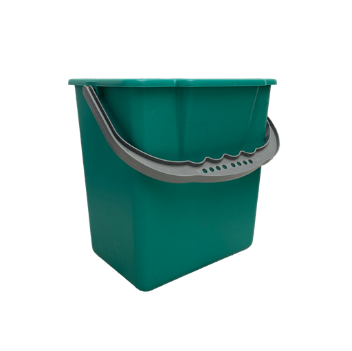 CUBO VERDE 6 LT. CARRO LIMPIEZA